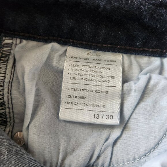 KanCan Mid-Rise Split Hem Ankle Skinny - Picture 7 of 7